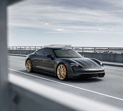 Фото дисков Anrky AN28 на Porsche Taycan I