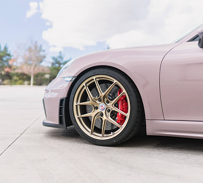 Фото дисков HRE R101 Lightweight на Porsche Boxster IV
