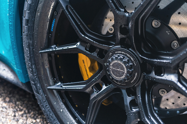 Фото дисков Brixton Forged CM5-R Черный сатин на Porsche 911 VII