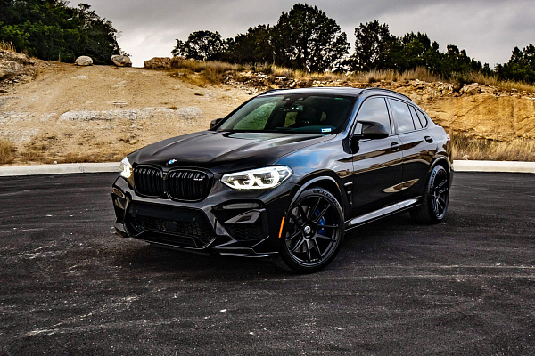 Фото дисков HRE RC104 Черный сатин на BMW X4/X4 M (G02/F98)