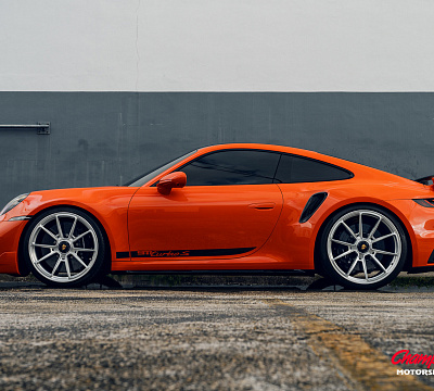 Фото дисков Vossen RS92 на Porsche 911 VIII