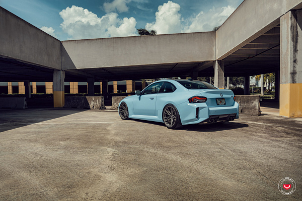 Фото дисков Vossen M-X6 Сатиновый темный лак на BMW 2/M2 (G42/G87)