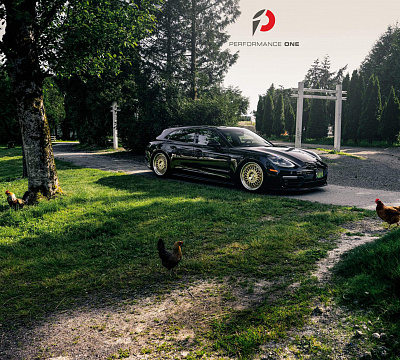 Фото дисков HRE 501 на Porsche Panamera III