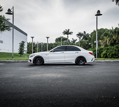 Фото дисков Vossen VFS-2 на Mercedes-Benz C-Class (W205)