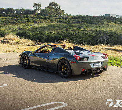 Фото дисков HRE P207 на Ferrari 458