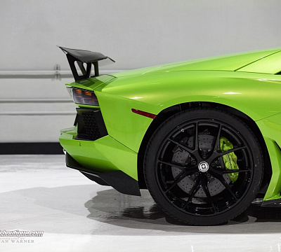 Фото дисков HRE P101 на Lamborghini Aventador