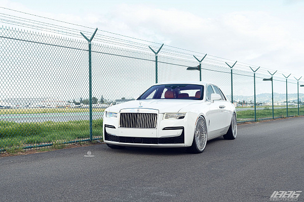 Фото дисков 1886 Wheels G007 Полированный лак на Rolls-Royce Ghost II