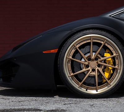 Фото дисков Anrky AN33 на Lamborghini Huracan