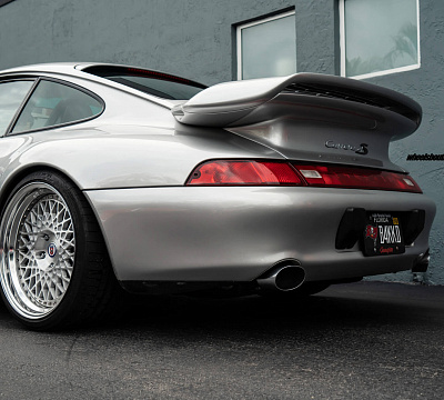 Фото дисков HRE 501 на Porsche 911 IV