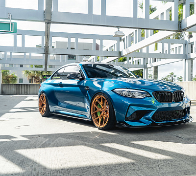 Фото дисков Vossen S21-01 на BMW 2/M2 (F22/F87)