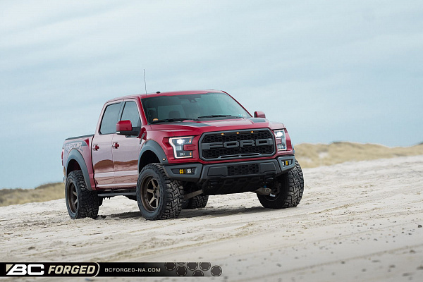 Фото дисков BC Forged LE61 // MLE61 Сатиновая бронза на Ford F-150 XIII
