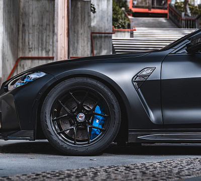 Фото дисков HRE R101 Lightweight на BMW 4/M4 (G22/G82)