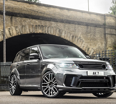 Фото дисков Kahn Pace Car на Range Rover Sport II