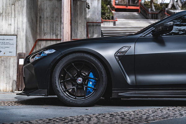 Фото дисков HRE R101 Lightweight Черный глянец на BMW 4/M4 (G22/G82)