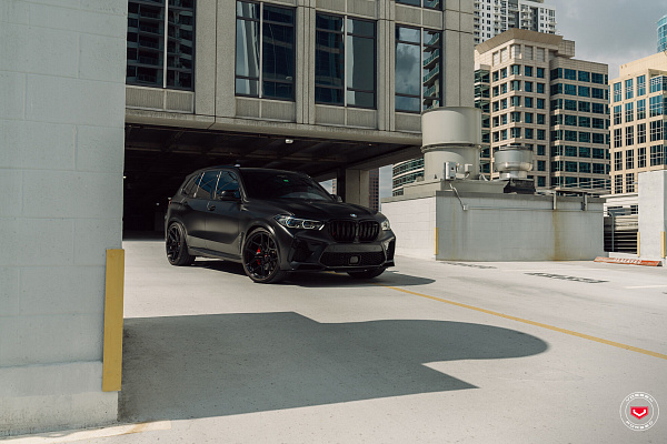 Фото дисков Vossen EVO-4 Черный глянец на BMW X5/X5 M (G05/G18/F95)