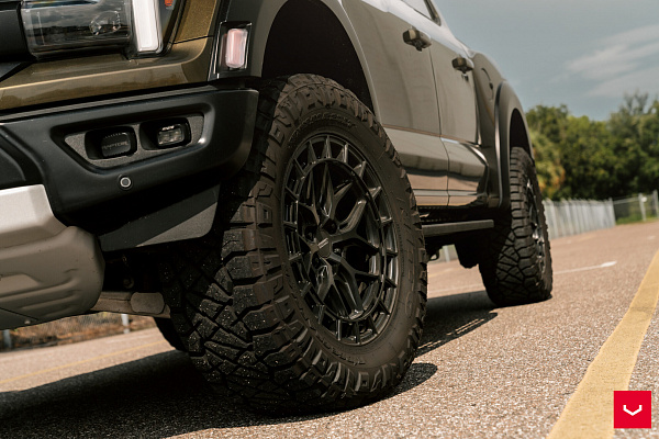 Фото дисков Vossen HFX-1 (6-Lug) Черный сатин на Ford F-150 XIV