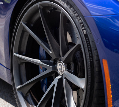 Фото дисков HRE P204 на BMW 5/M5 (G30/F90)