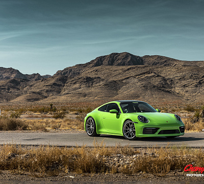 Фото дисков Vossen RS92 на Porsche 911 VIII