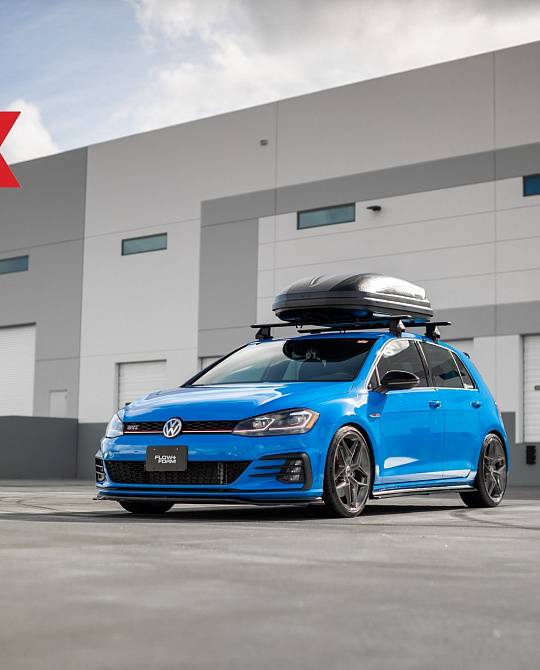 Фото дисков FF11 Глянцевый тонированный лак на Volkswagen Golf VII