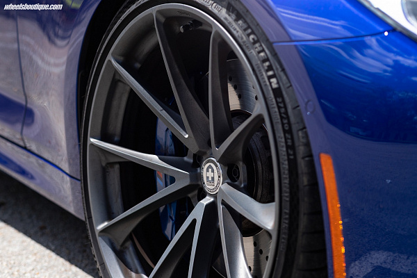 Фото дисков HRE P204 Сатиновый графит на BMW 5/M5 (G30/F90)
