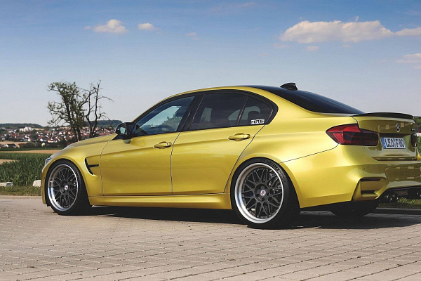 Фото дисков HRE C100 Матовый графит на BMW 3/M3 (F3x/F80)
