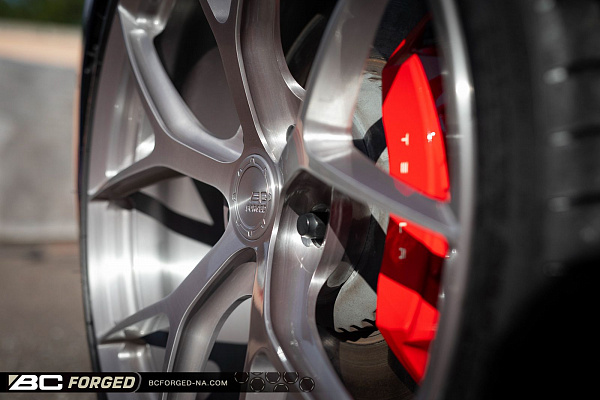 Фото дисков BC Forged KL01 Глянцевый тонированный лак на Tesla Model 3