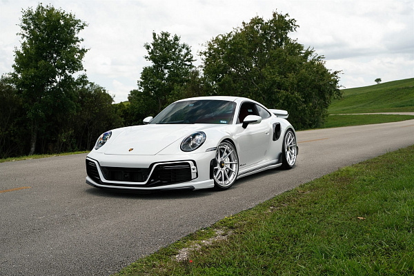 Фото дисков Anrky AN33 Сатиновый лак на Porsche 911 VIII