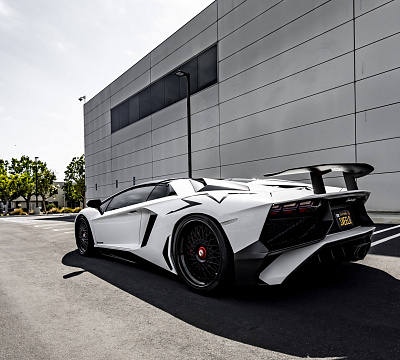 Фото дисков HRE 501 на Lamborghini Aventador
