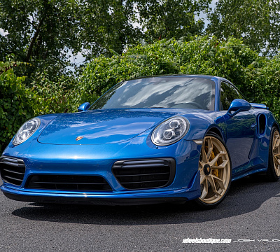 Фото дисков HRE P201 на Porsche 911 VII
