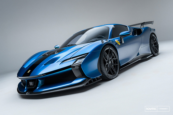 Фото дисков NOVITEC NF11 Черный глянец на Ferrari SF90