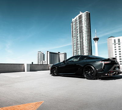 Фото дисков Vossen HF-2 на Lexus LC 500