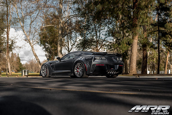 Фото дисков MRR FS01 Глянцевый тонированный лак на Chevrolet Corvette C7