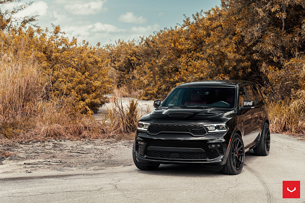 Фото дисков Vossen HF-3 Черный глянец на Dodge Durango III