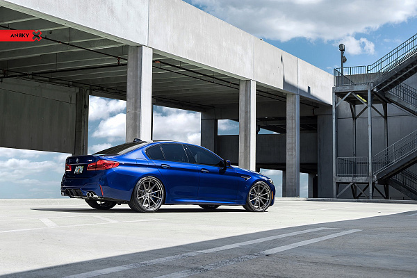 Фото дисков Anrky AN28 Глянцевый тонированный лак на BMW 5/M5 (G30/F90)