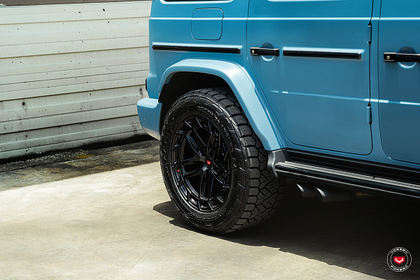 Фото дисков Vossen LC3-03T Черный глянец на Mercedes-Benz G-Class III
