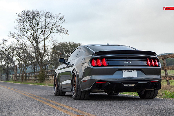 Фото дисков Anrky RS6 Сатиновая медь на Ford Mustang VI