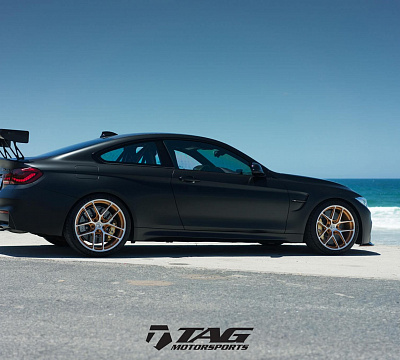 Фото дисков HRE R101 Lightweight на BMW 4/M4 (F32/F82)