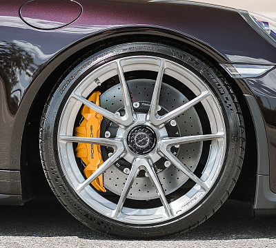 Фото дисков Brixton Forged WR3.2 на Porsche 911 VII