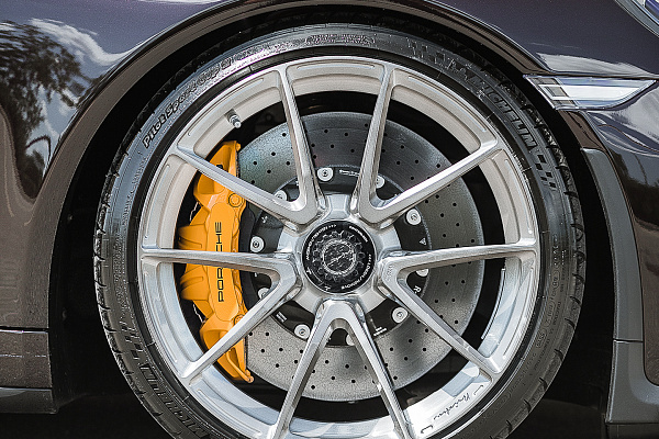 Фото дисков Brixton Forged WR3.2 Сатиновый тонированный лак на Porsche 911 VII
