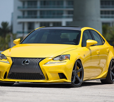 Фото дисков Vossen CV3 на Lexus IS II