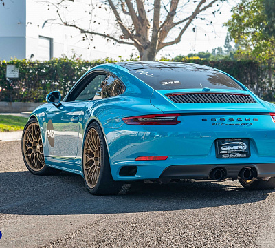 Фото дисков HRE RC100 на Porsche 911 VII