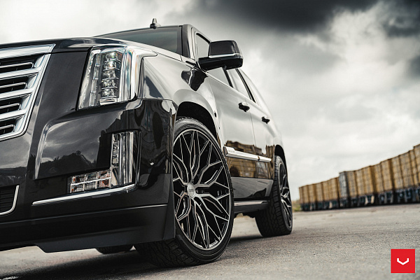 Фото дисков Vossen HF6-3 Алмазная проточка на Cadillac Escalade IV