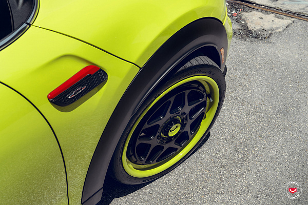 Фото дисков Vossen GEN-02 (3-piece) Черный сатин на MINI Cooper IV