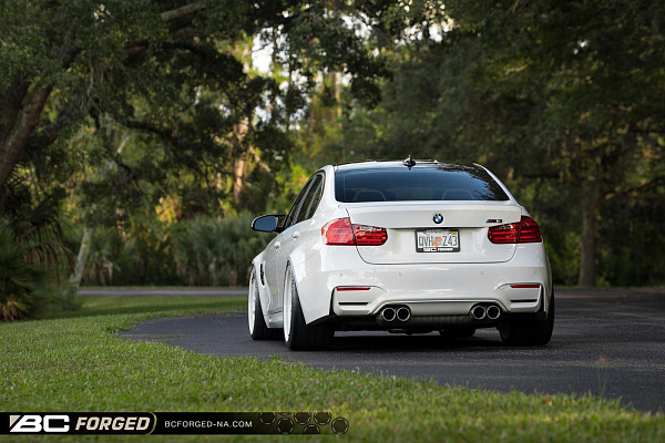 Фото дисков BC Forged TD01 Белый глянец на BMW 3/M3 (F3x/F80)