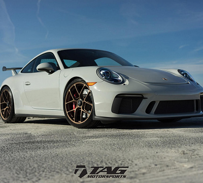 Фото дисков HRE R101 Lightweight на Porsche 911 VII