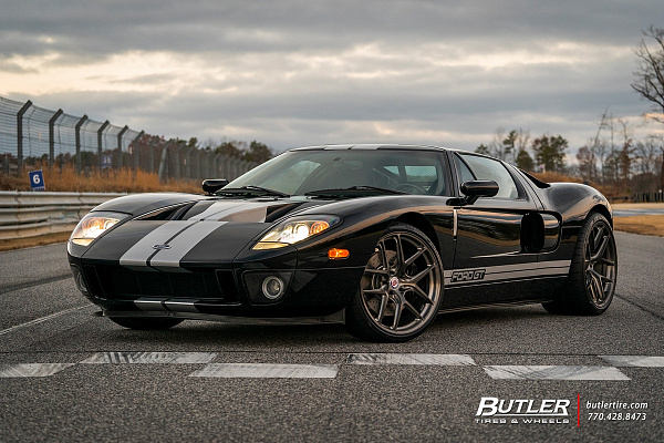 Фото дисков HRE R101 Lightweight Глянцевый темный лак на Ford GT I