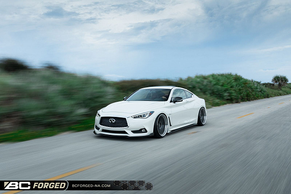 Фото дисков BC Forged HCA162 Глянцевый графит на Infiniti Q60 II