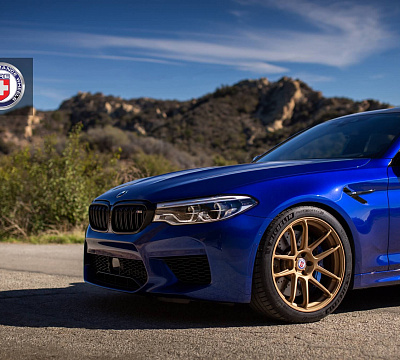 Фото дисков HRE RC104 на BMW 5/M5 (G30/F90)