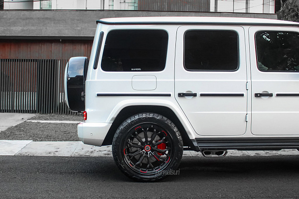 Фото дисков Brixton Forged CM6-RS Черный сатин на Mercedes-Benz G-Class III