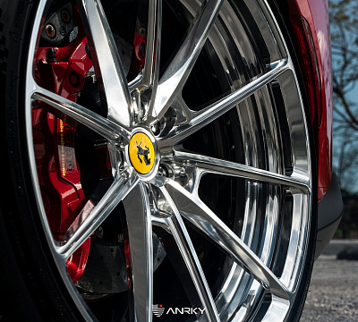 Фото дисков Anrky AN28 на Ferrari 812